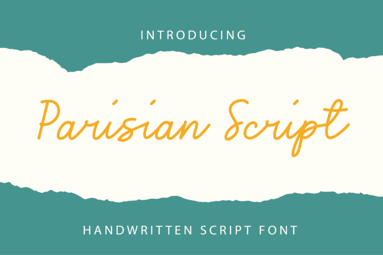 Parisian Script